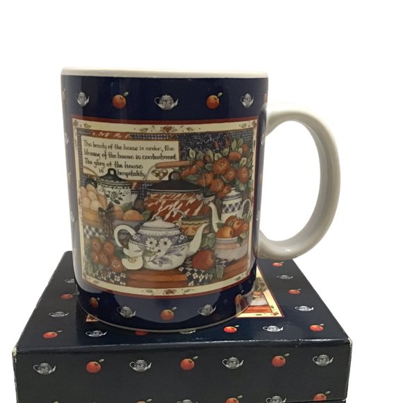 Lang & Wise Hospitality Susan Winget Collectible Mug w Original box Vintage 1997 - Picture 2 of 7